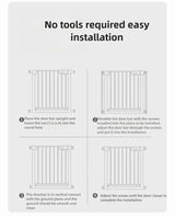 No-Drill Baby Safety Gate – Pressure-Mounted Child & Pet Barrier for Doorways, Stairs, and Balcony – Adjustable Baby & Dog Gate