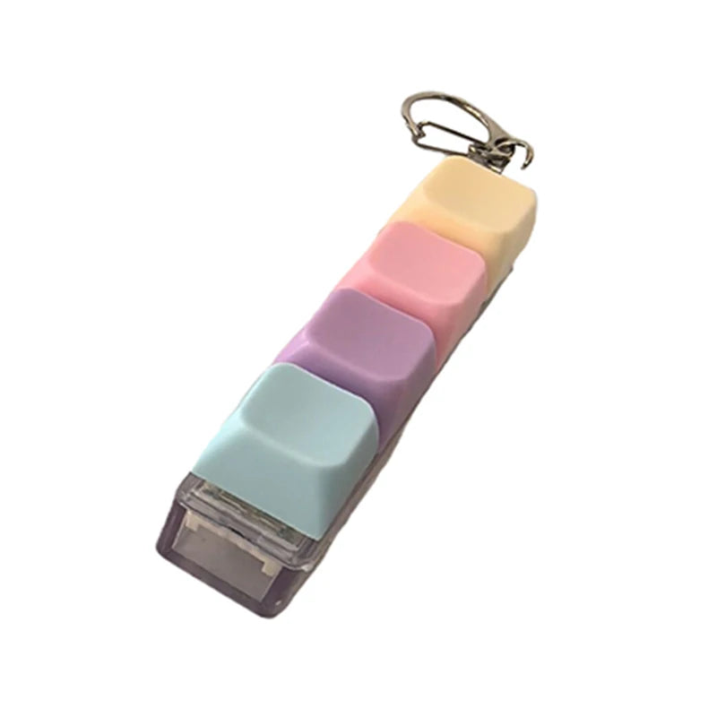 Mini Mechanical Keyboard Fidget Keychain – 4 Styles
