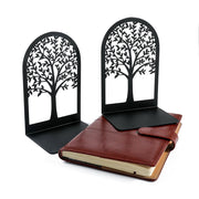 Black Tree-of-Life Metal Desktop Bookends