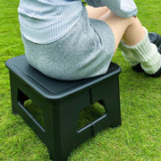 Folding Portable Camping Toilet – 2 Sizes, Grey or Black