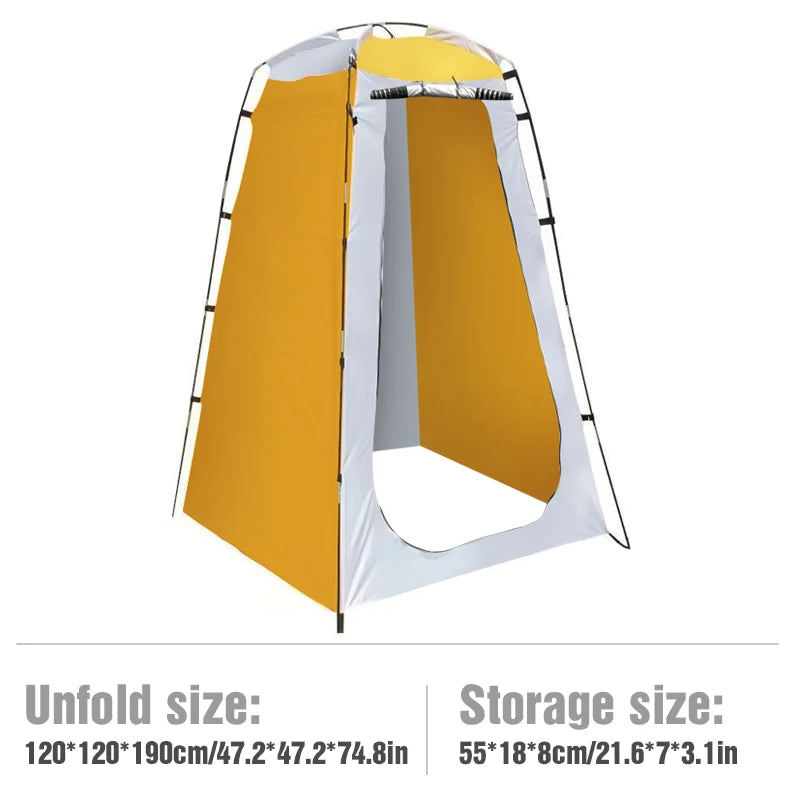 Portable Outdoor Privacy Shower & Changing Tent