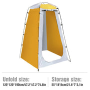 Portable Outdoor Privacy Shower & Changing Tent