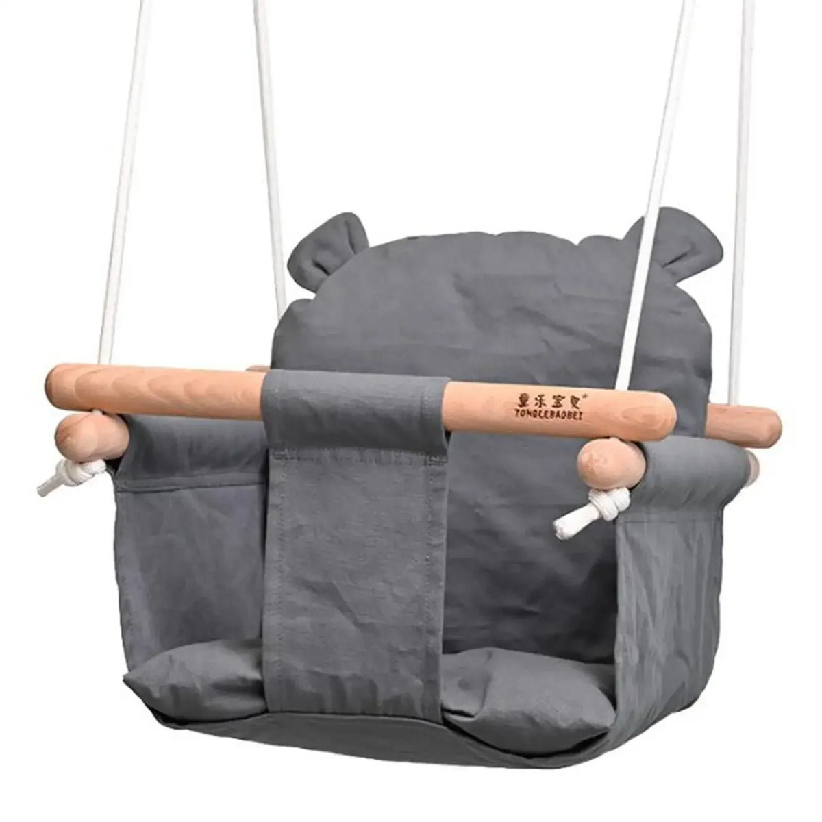 Baby Swing Seat Canvas Safe Swing Chair Indoor Outdoor Kindergarten Backyard Park Beach Basket Amusement Equipment Baby Toy