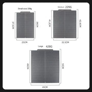 Grey Ridged Silicone Dish-Drying Mat – 3 Sizes