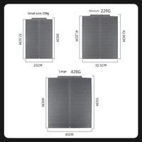 Grey Ridged Silicone Dish-Drying Mat – 3 Sizes