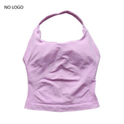 Backless Halter Sports Top – 45 Colour & Size Options
