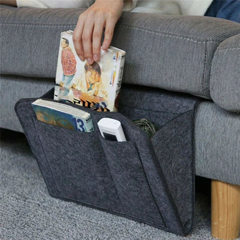 Felt Bedside, Sofa & Desk Storage Caddy – 5 Colours