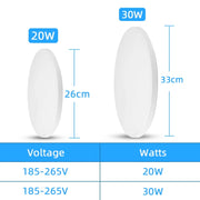 Radar Sensor Ceiling Light Led Pacel Lamps for Bathroom Hallways Porch Waterproof 20W 30W Smart Ceiling Lamp Led Panel Lighting