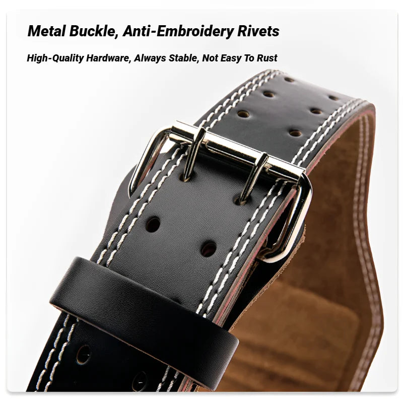 Cowhide Weight-Lifting Belt