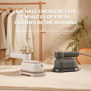 Compact Handheld Steam Iron for Home & Travel – 4 Colours