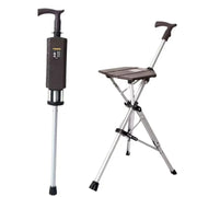 Foldable Walking Cane with Built-In Seat – 110 kg Capacity
