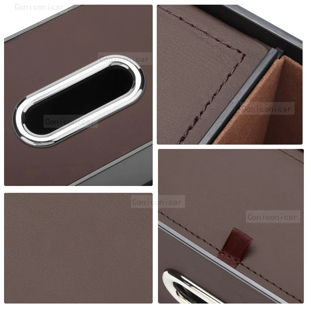 Car Tissue Box Cup Holder Backseat Seat Back Storage Multifunctional Bag  Accessories For Jeep Cherokee COMPASS RENEGADE