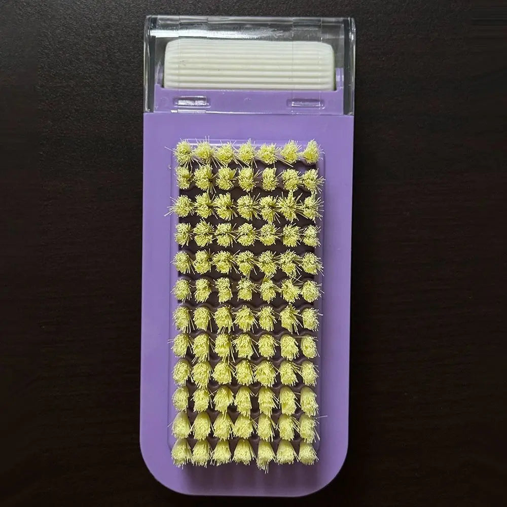 Draining Soap Dish with Brush Roller