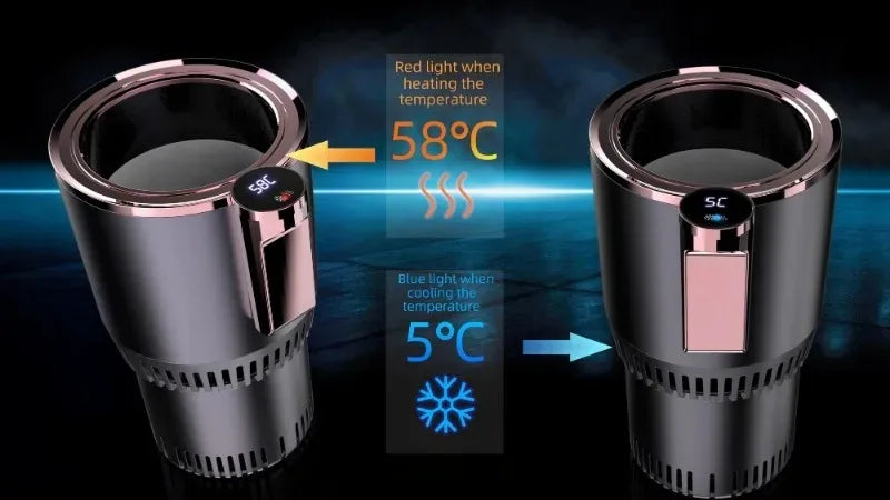 12V 2-in-1 Car Cup Cooler & Warmer