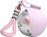 304 Stainless Steel Water Kettle Round Outdoor Water Cup With Lanyard Hook Foldable Silicone Dog Bowl Portable Travel Pet Feeding