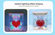 30 cm Light-Up Rose Bear – 2 Designs