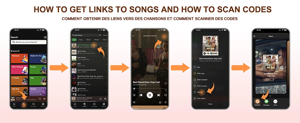 Customized Spotify Music Plaque Gifts For Anniversary Day Personalized Acrylic Photo Frame Lamp Custom Romantic Birthday Gifts