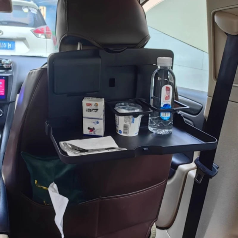 Foldable Car Back-Seat Tray & Organiser