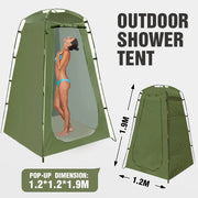 Portable Outdoor Privacy Shower & Changing Tent