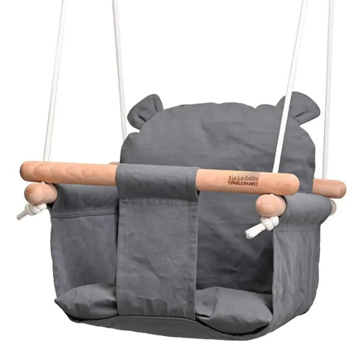 Baby Swing Seat Canvas Safe Swing Chair Indoor Outdoor Kindergarten Backyard Park Beach Basket Amusement Equipment Baby Toy