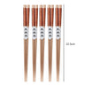 5 Pairs Wooden Chopsticks Wood Chopsticks Set Japanese Sushi Chopsticks Korean Chinese Snack Food Chop Sticks Kitchen Tableware