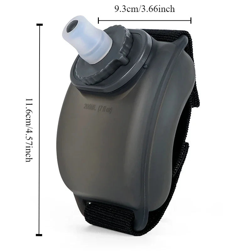 200ml Flexible Wrist Water Bottle – 3 Colours