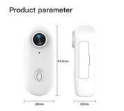 POV 4K Magnetic Body Cam Small Wireless Action Camera Magsafe Vlogging Recorder  YouTube Sports Ultra Portable Smart Pro Camera