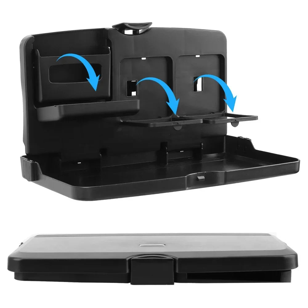 Foldable Car Back-Seat Tray & Organiser