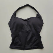 Backless Halter Sports Top – 45 Colour & Size Options