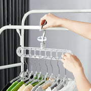 9-in-1 Rotating Multi-Layer Clothes Hanger – 2 Styles