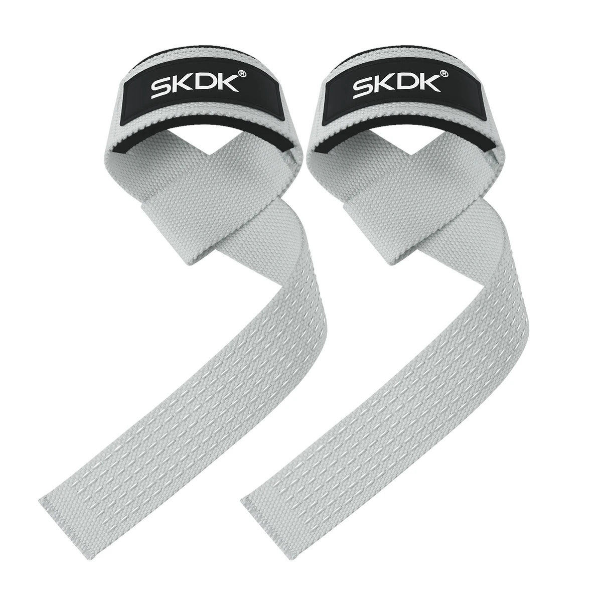 Silicone-Grip Weight-Lifting Straps