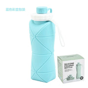 600ml Collapsible Travel Water Bottle – 4 Colours