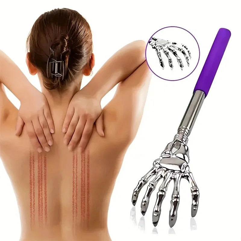 Telescopic Stainless-Steel Back Scratcher