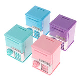 Kids Money Bank, Plastic Password Piggy Bank Mini ATM Cash Coin Money Box For Kids Birthday Toy For Children，ATM Banks Box