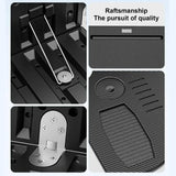 Foldable Car Laptop Desk Upgraded Tray Stand Compatible with Tesla Model 3/Y Steering Wheel Eating Table for Travel Work Camping