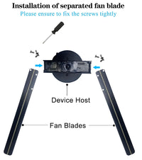 3D Hologram Fan 42CM WiFi 3D Holographic Projector Advertising Display Light HD Holographic Projector for Stores Bars Party Xmas