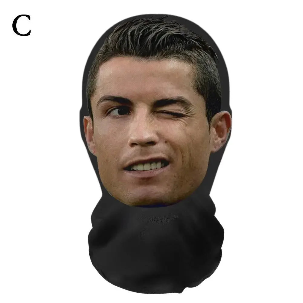 Realistic 3D Full-Face Costume Hood – 26 Designs