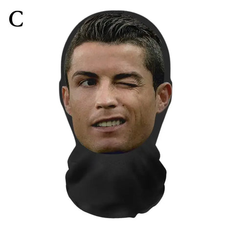 Realistic 3D Face Masks for Men Women Cosplay Mask Full Face Hip Hop Balaclava Hood Hat Headgear for Halloween Celebrity