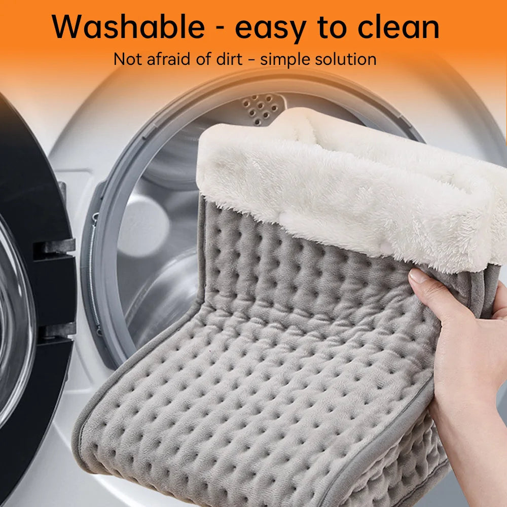 Electric Heated Foot US/EU Warmers Soft Feet Heating Pad 9-gear adjustable temperature Electric shoe heating pad