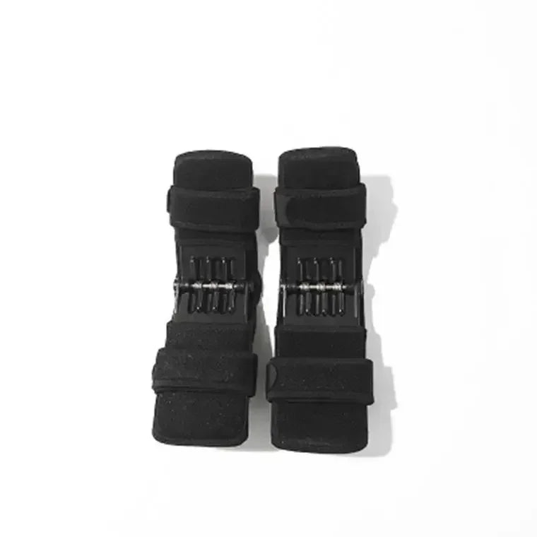Knee Protection Booster Support Knee Cushion Adjustable Sports Powerful Rebound Spring Force Relieves Pain From Strains 1-2PCS