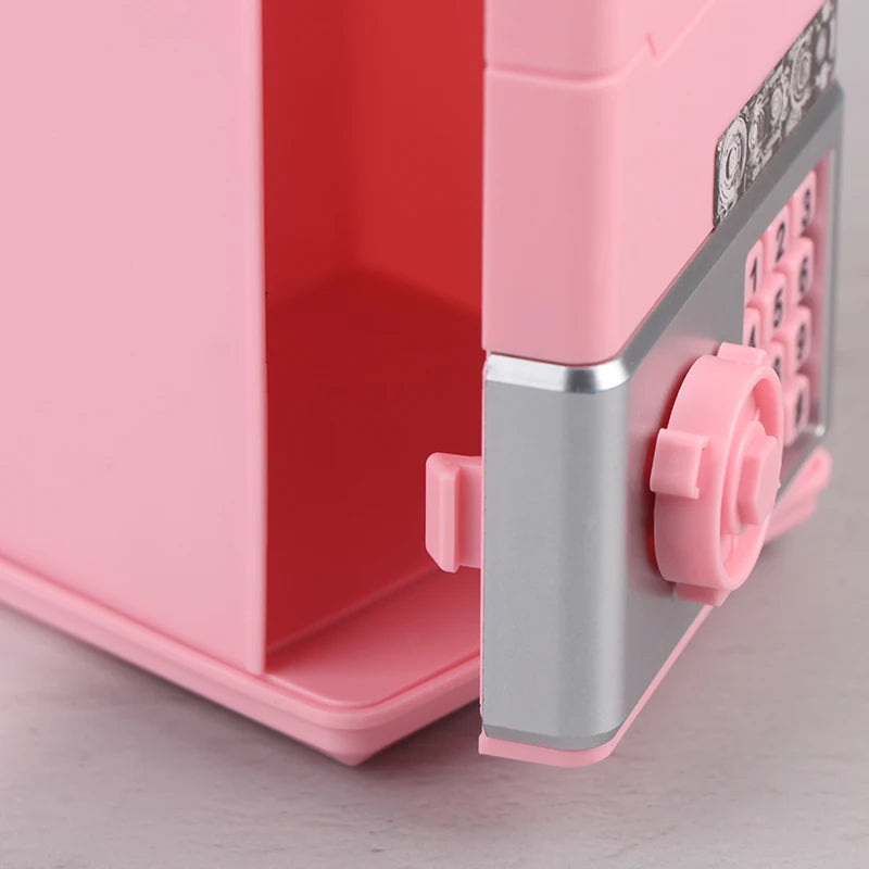 Kids Money Bank, Plastic Password Piggy Bank Mini ATM Cash Coin Money Box For Kids Birthday Toy For Children，ATM Banks Box