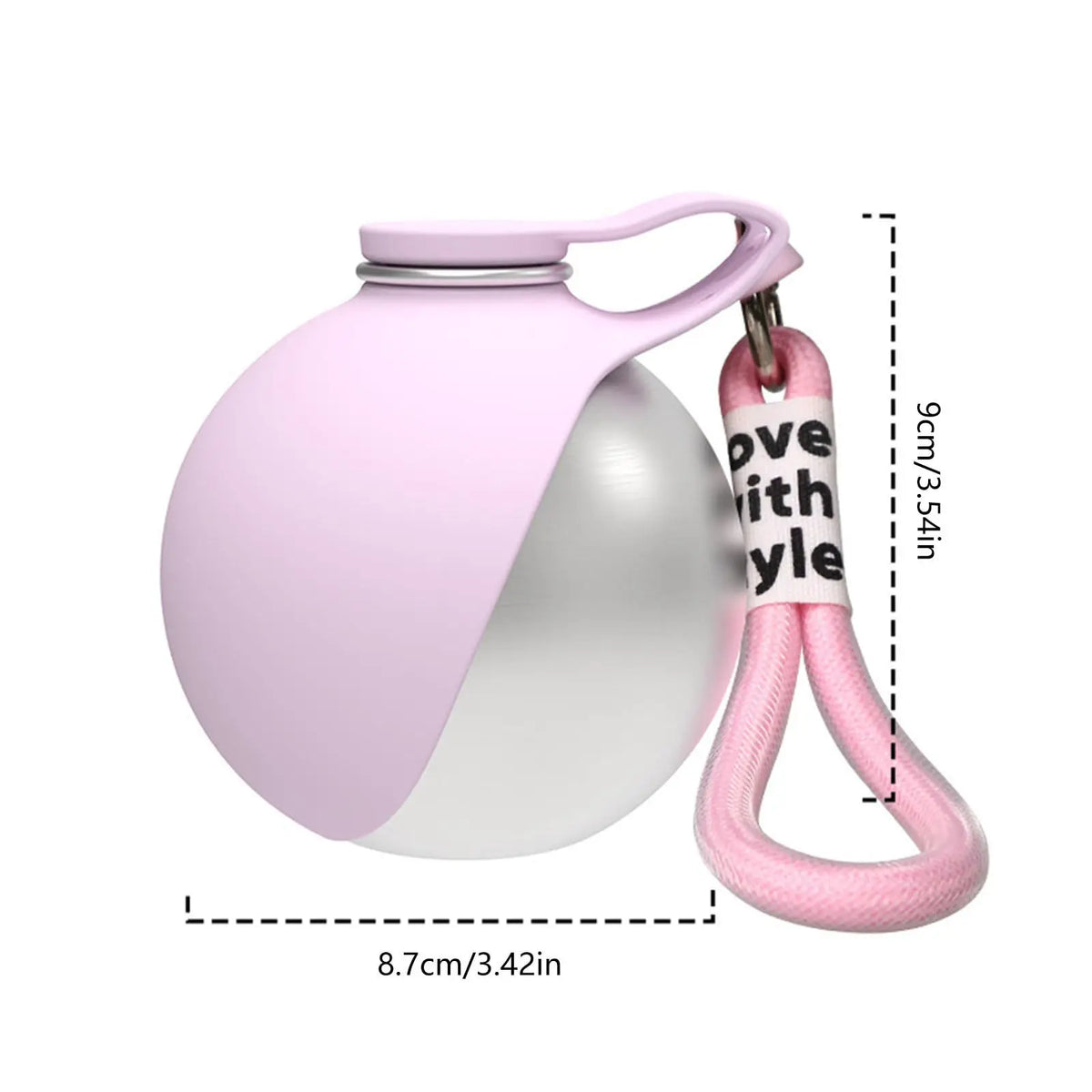 304 Stainless-Steel Travel Kettle & Foldable Dog Bowl Set