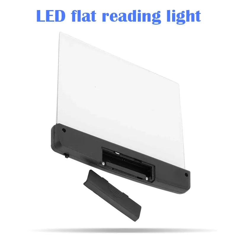 Portable Rechargeable LED Reading Lamp – Black or White