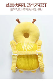 Plush Baby Head & Back Cushion Backpack – 2 Colours