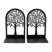 Black Tree-of-Life Metal Desktop Bookends
