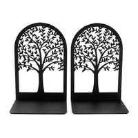 Black Tree-of-Life Metal Desktop Bookends