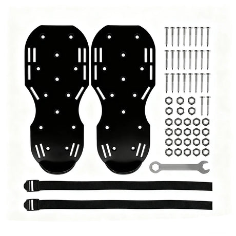 Adjustable Spiked Lawn Aerator Shoes – Manual Grass Aerating Sandals for Healthy Lawns