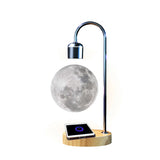 3D Printing Floating Moon Lamp Magnetic Levitation Seamless LED Night Light Creative Home Decoration Table Lamp