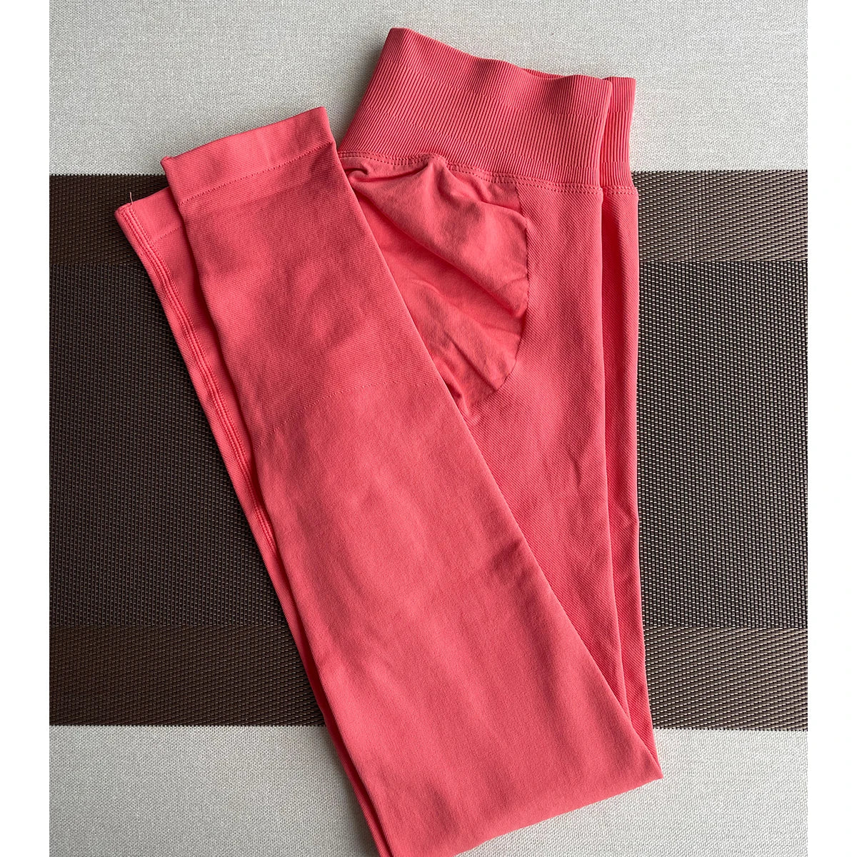 Leggings Women Seamless Sports Yoga Pants Low Ribbed Band Gym clothes Fitness Workout wear Scrunch Bum Tights