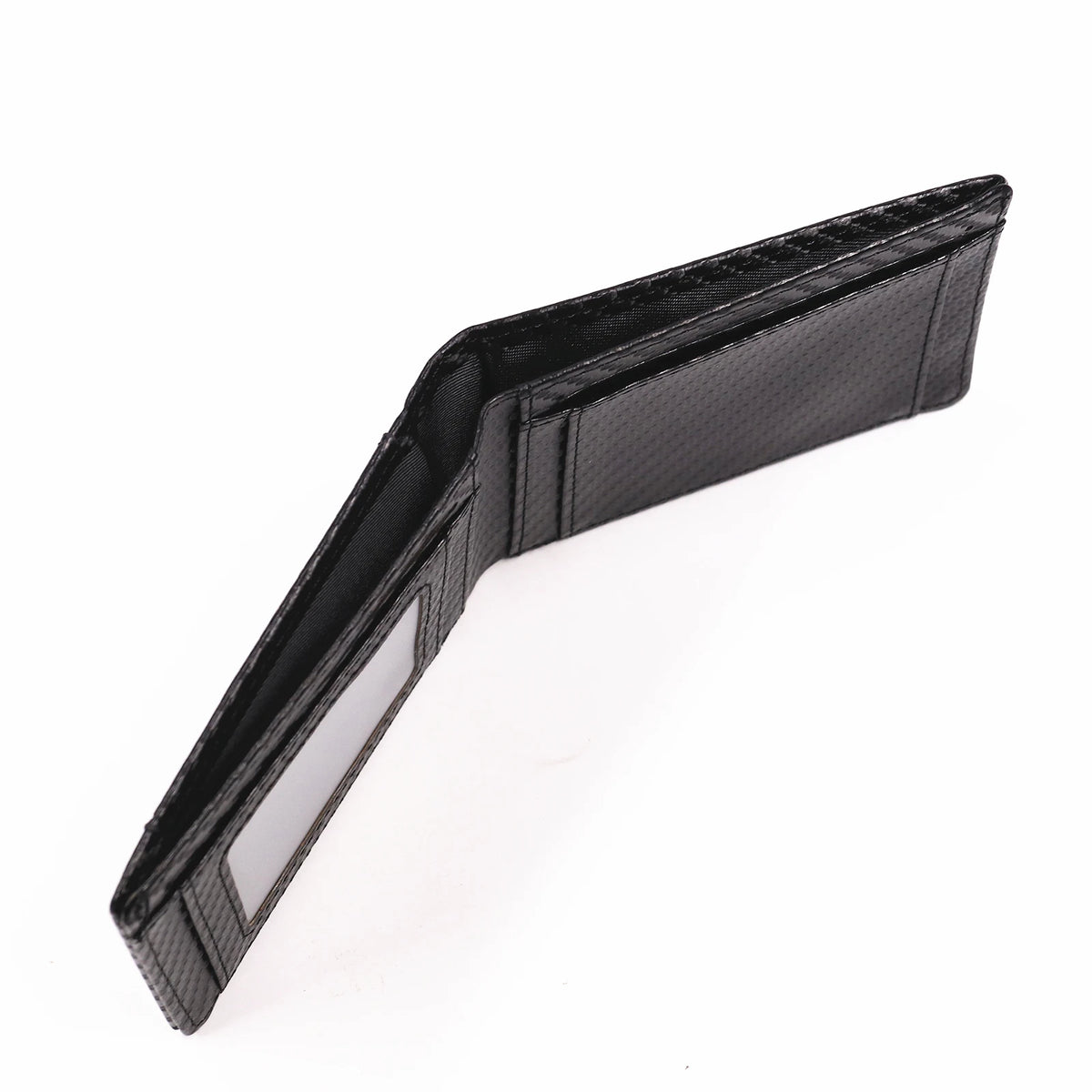 Leather Bat ID Wallet Slim Bifold Credit Card Holder Case With Cutout Superhero Face Eyes Mask Gift